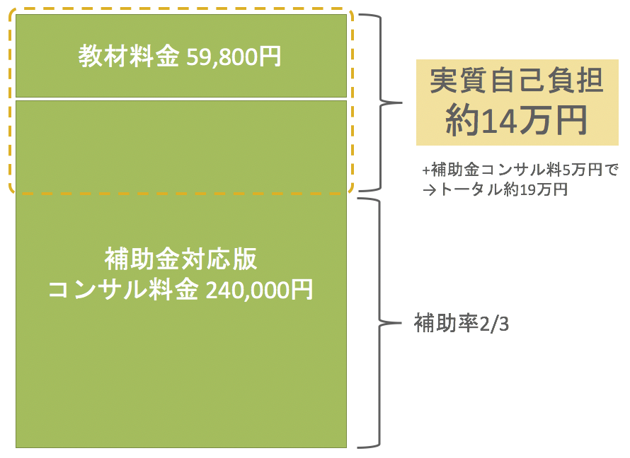 補助金コラボ版料金例